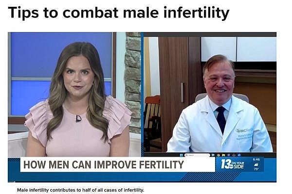 Dr. Mickey Coffler, a double board-certified OB-GYN and fertility specialist at HRC San Diego, was recently interviewed by Julia Gorman from WZZM-TV on the topic of male infertility.