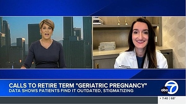 Dr. Natalia Llarena was recently featured in a KABC-TV interview, where she discussed HRC’s call for the medical community to retire the term “geriatric pregnancy.”