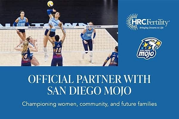 HRC Fertility and San Diego Mojo Announce New Partnership Supporting Women Athletes and Community Health