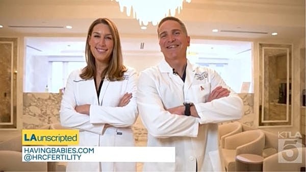 HRC Fertility physicians Dr. Norian and Dr. Mandelbaum featured on KTLA’s “LA Unscripted” discussing HRC Fertility’s compassionate and innovative IVF and fertility care services including the revolutionary needle-free IVF program.