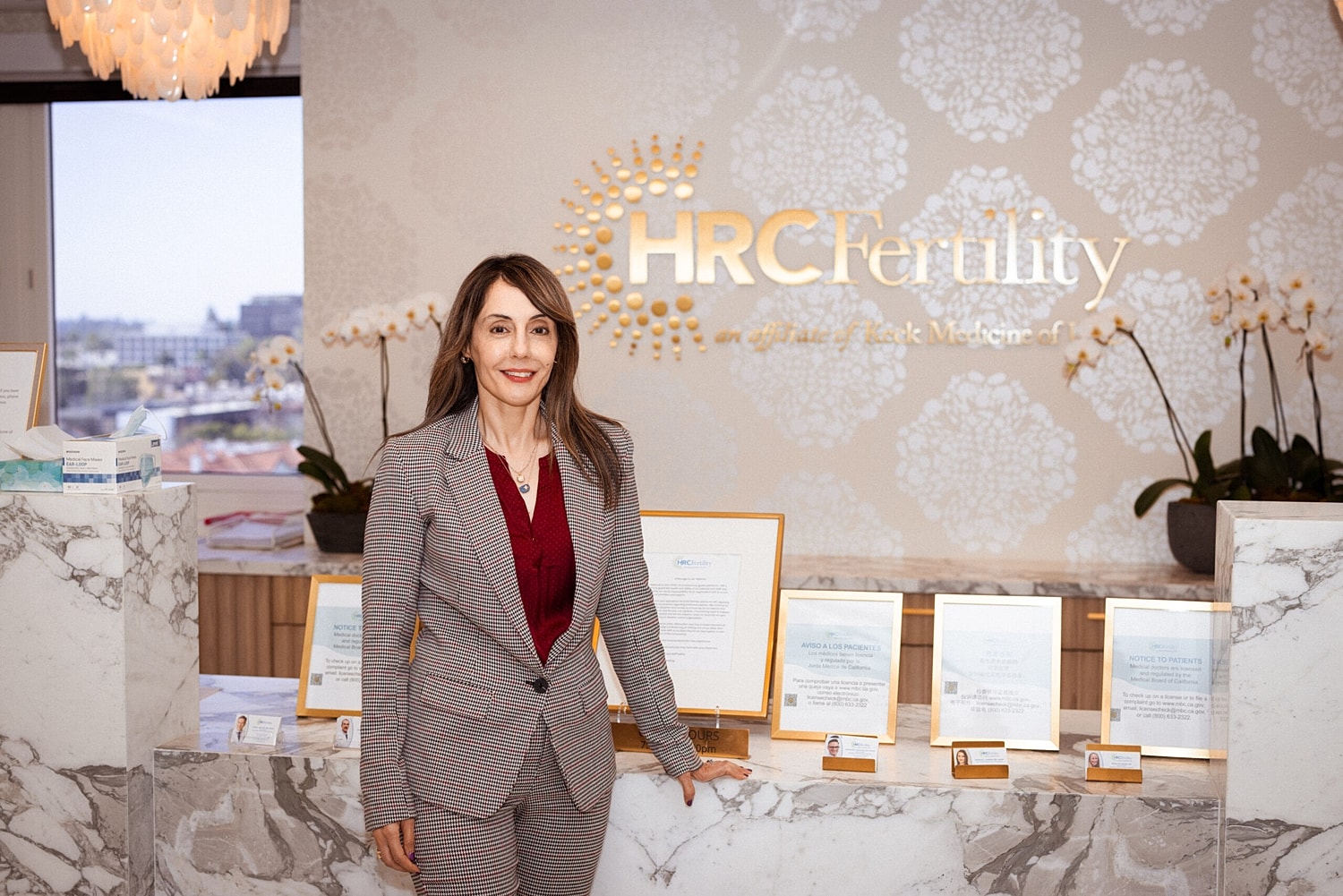 Kerry Ayazi CACLO at HRC Fertility Management Voted 2024 Women of Influence Winner by Los Angeles Business Journal