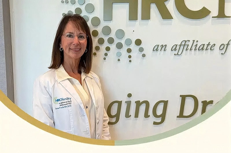 Dr. Jane Frederick Foundation presenting two IVF Grants.