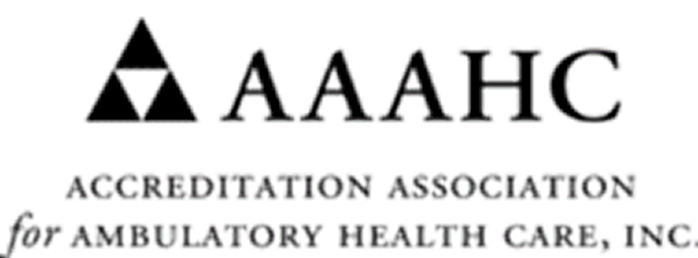 AAAHC accreditation logo for health care.