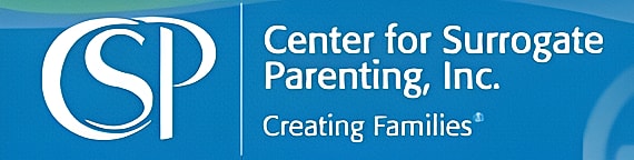 Center for Surrogate Parenting logo and slogan